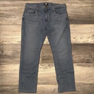 Paige Jeans Mens 36x30 Blue Federal Slim Straight Stretch Denim Jenkins 5 Pocket